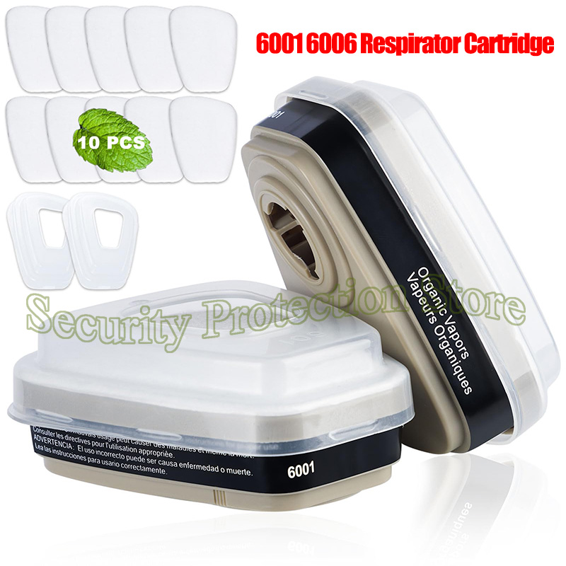 Face Mask Storage Box - 6001/6002/6006 Cartridge Box 5N11 Cotton Filters
