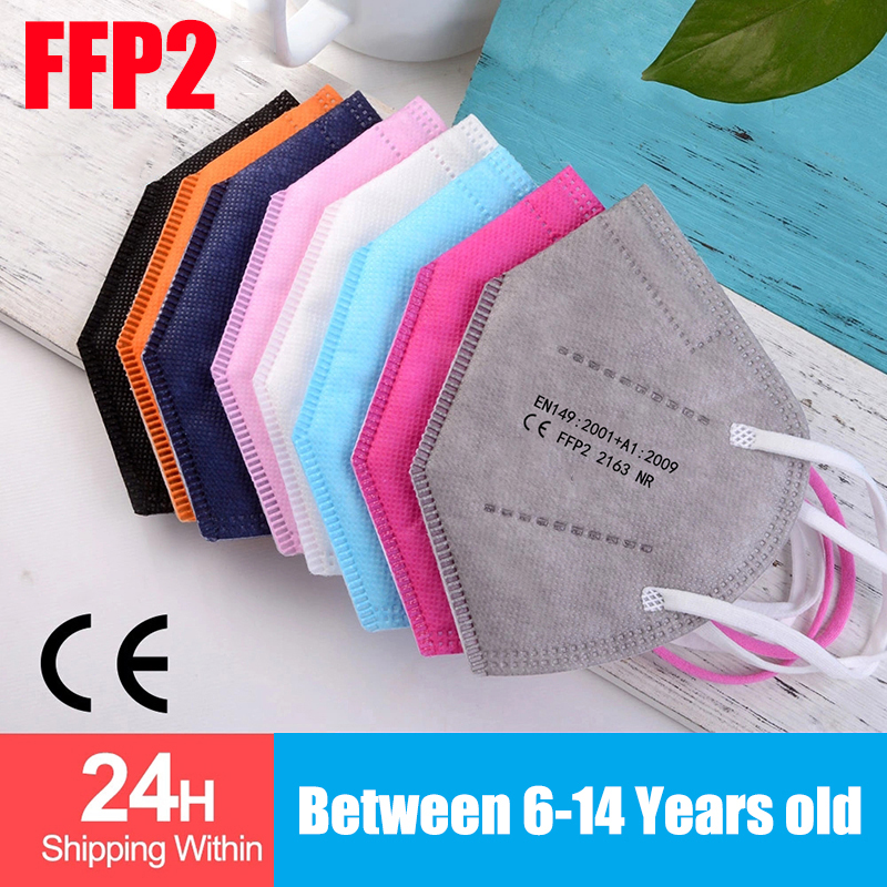 100pcs Kids mascarillas fpp2 B - Disposable Surgical Mask review and price