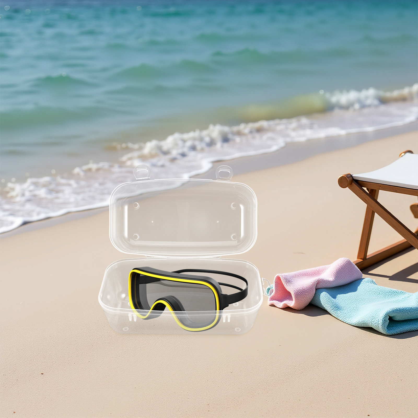Diving Masks Case Portable Har - Mask Case Hard Shell review and price