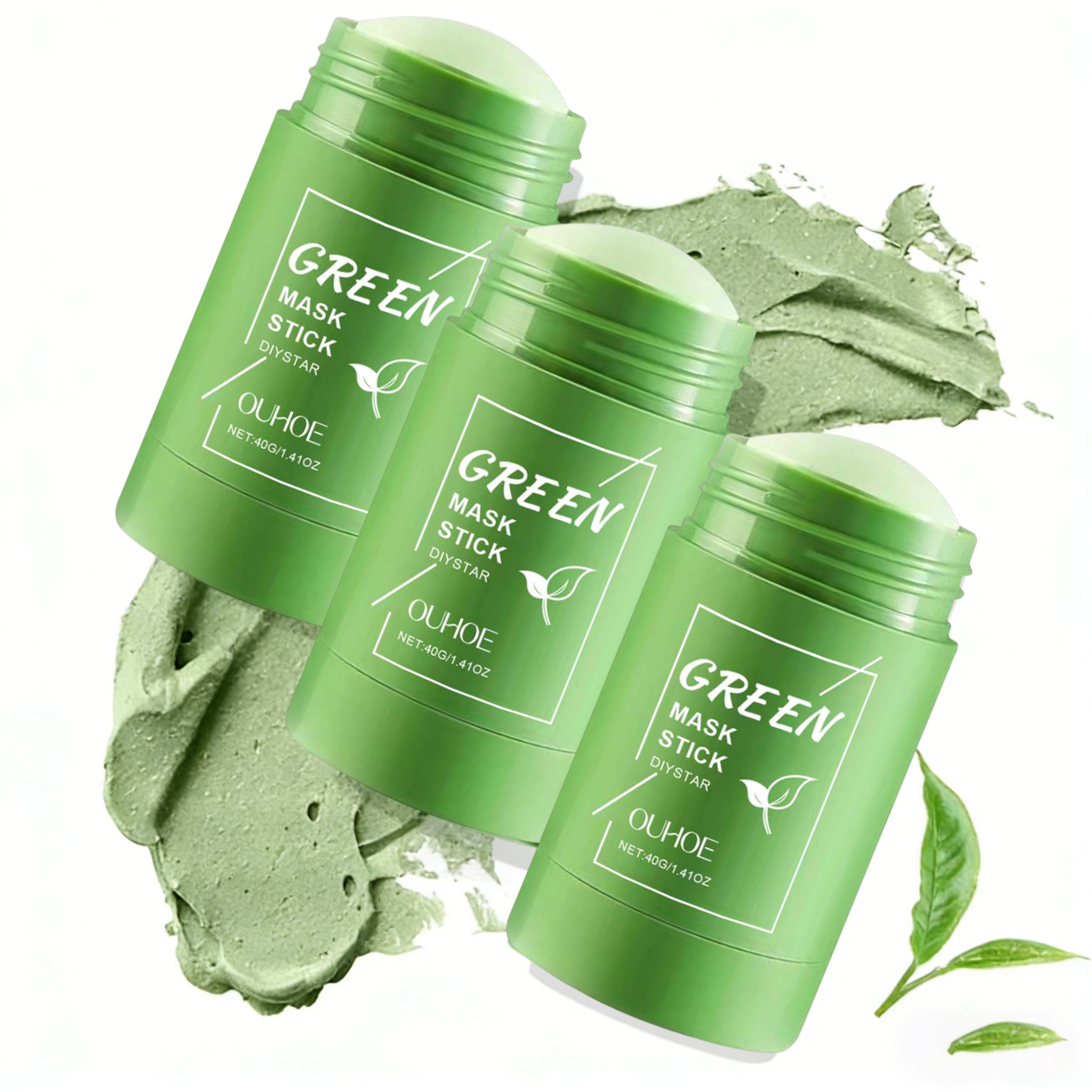 1~5PCS Green Tea Clay Stick Fo - Dust Mask Construction review and price