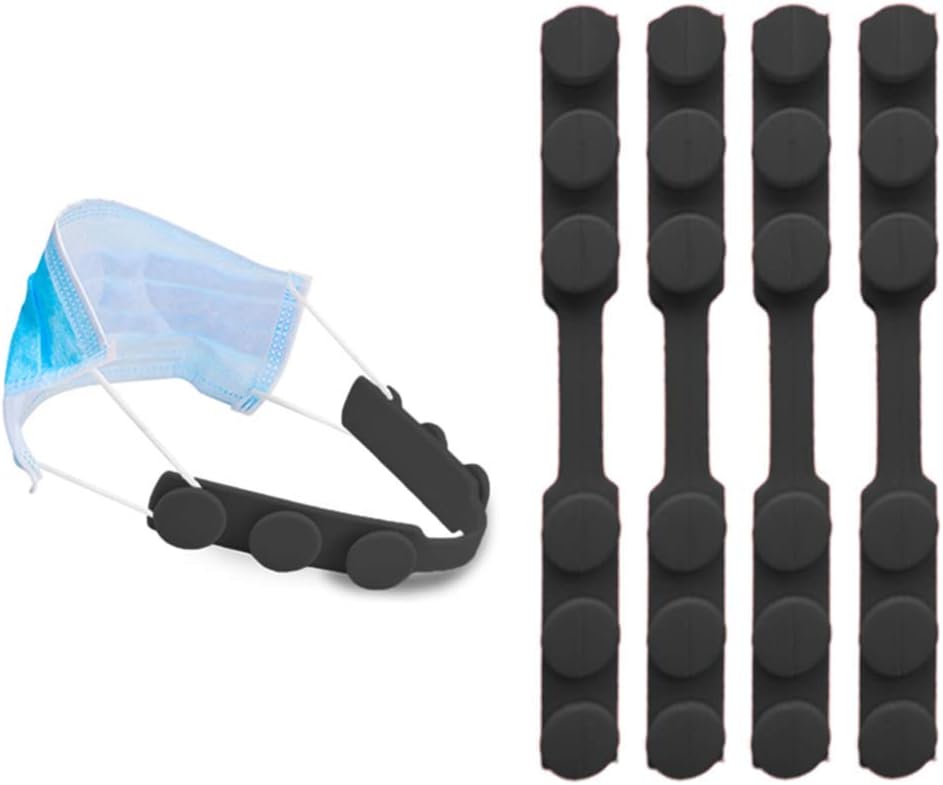 4 Pcs Silicone Ear Savers for  - Mask Ear Saver Strap review and price