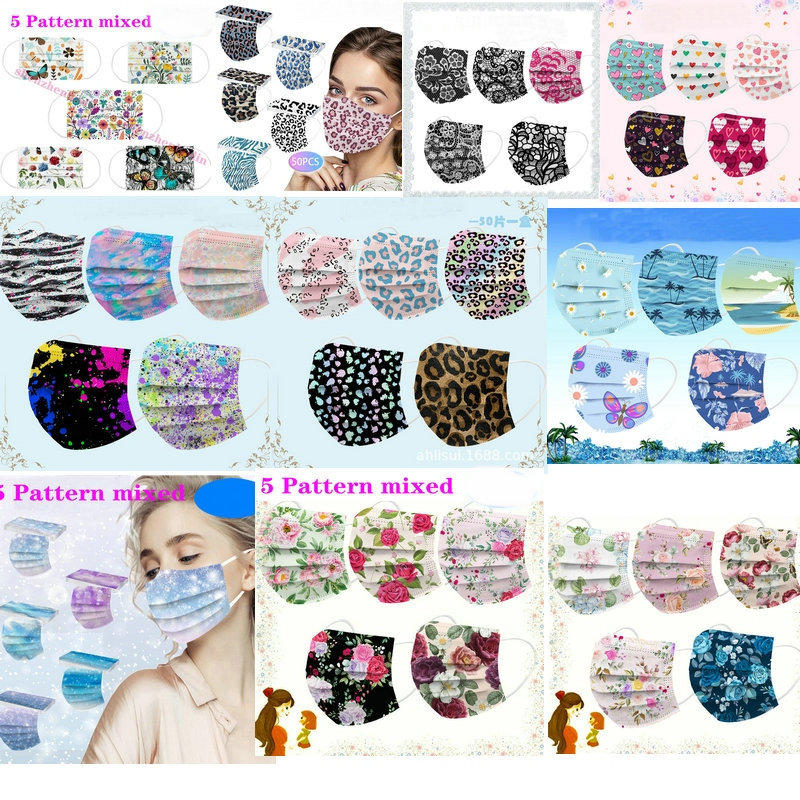 CE Print Beauty Wholesale Fish - Disposable Surgical Mask review and price