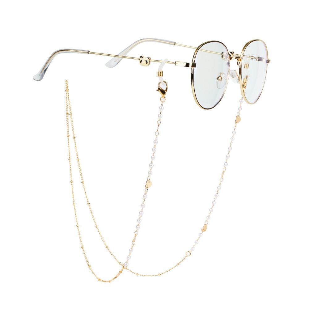Jewelry Disc Metal Pearl Hangi - Mask Chain Holder review and price