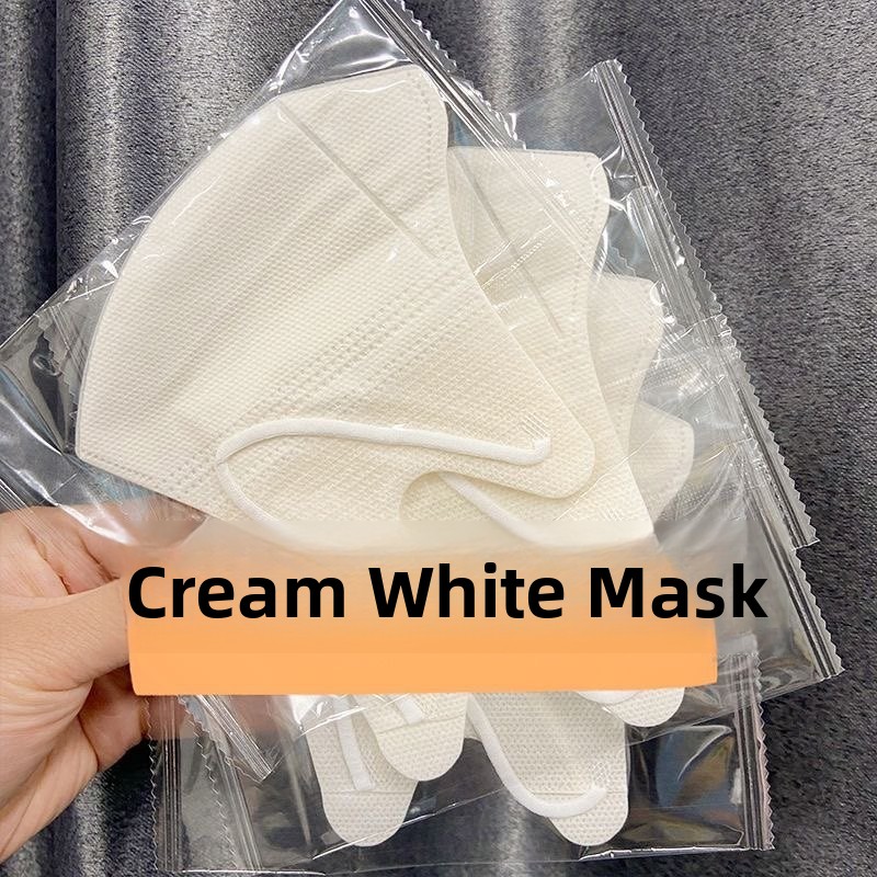 Milk White Breathable Thin Ste - Disposable Surgical Mask review and price