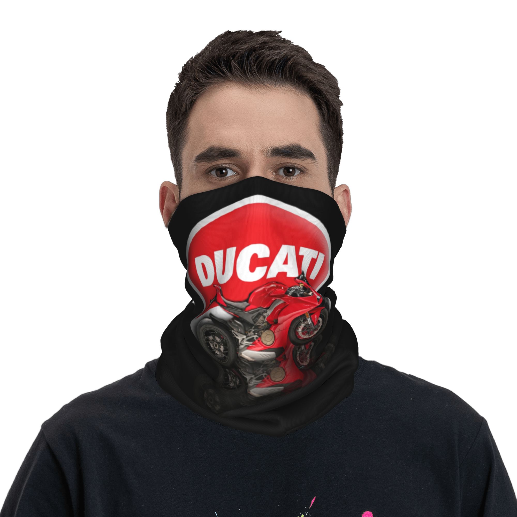 Custom Speed Ducatis Racing Ba - Neck Gaiter Face Cover review and price