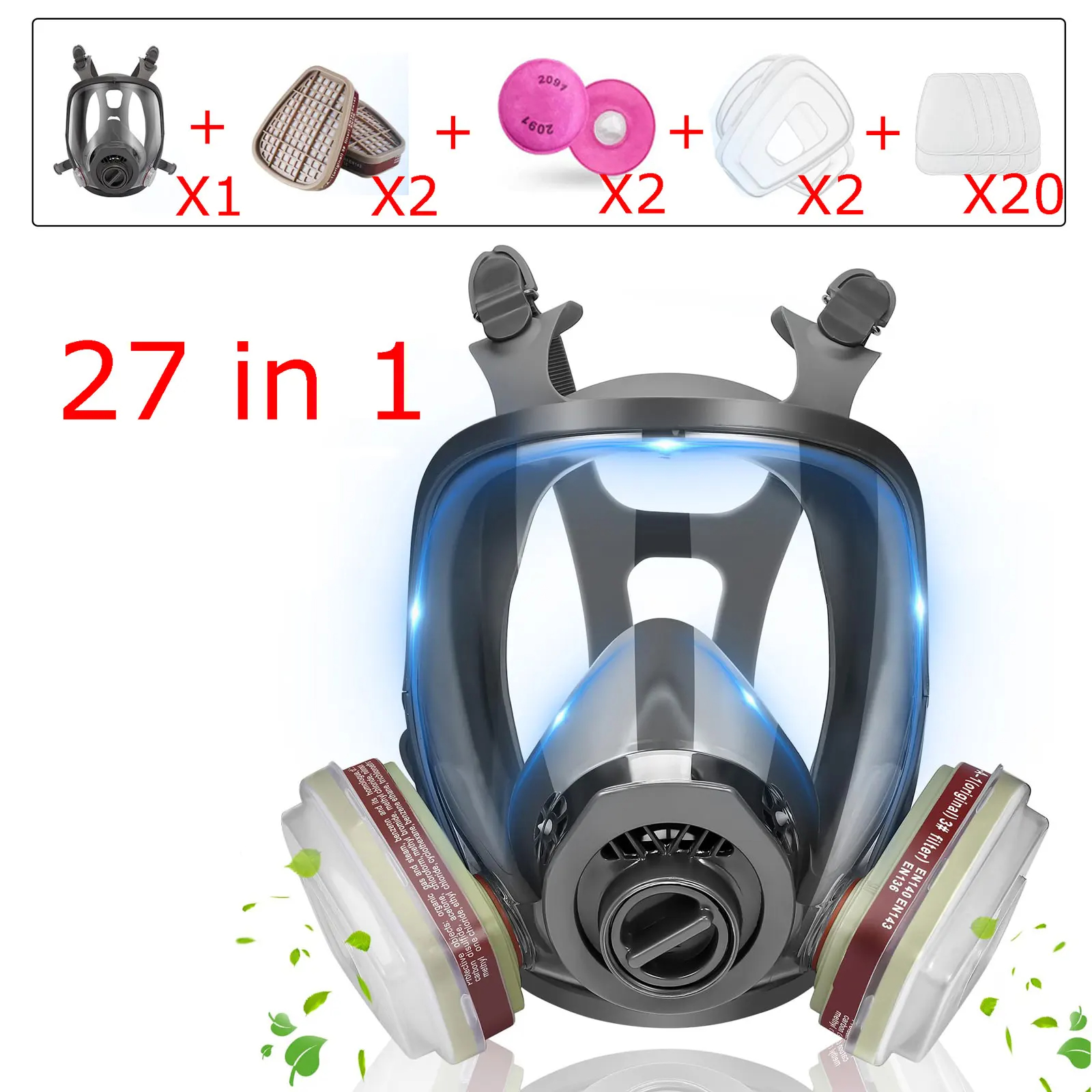 Full Face Gas Masks Survival C - Dust Mask Construction review and price