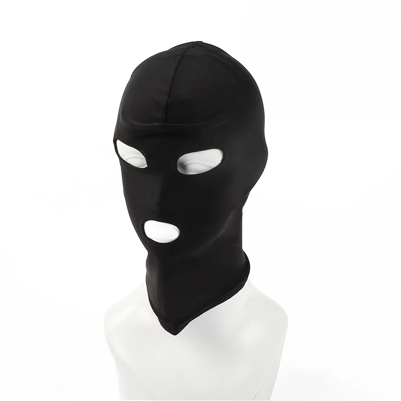 Adult Sex toys Soft Head Mask  - Black Face Mask Pack review and price