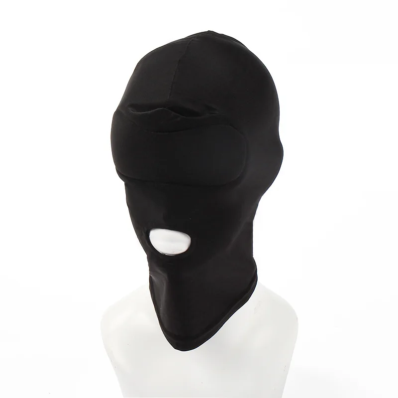 Adult Sex toys Soft Head Mask  - Black Face Mask Pack review and price