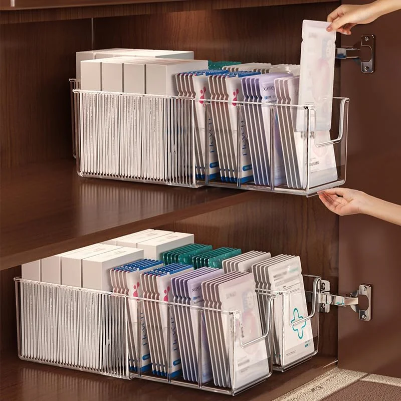 Extendable Acrylic Makeup Orga - Face Mask Storage Box review and price