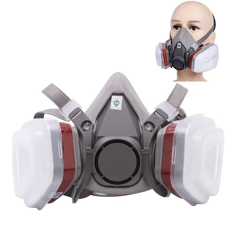 6200 7 in1 Gas Mask Gas-Proof  - Respirator Half Face review and price