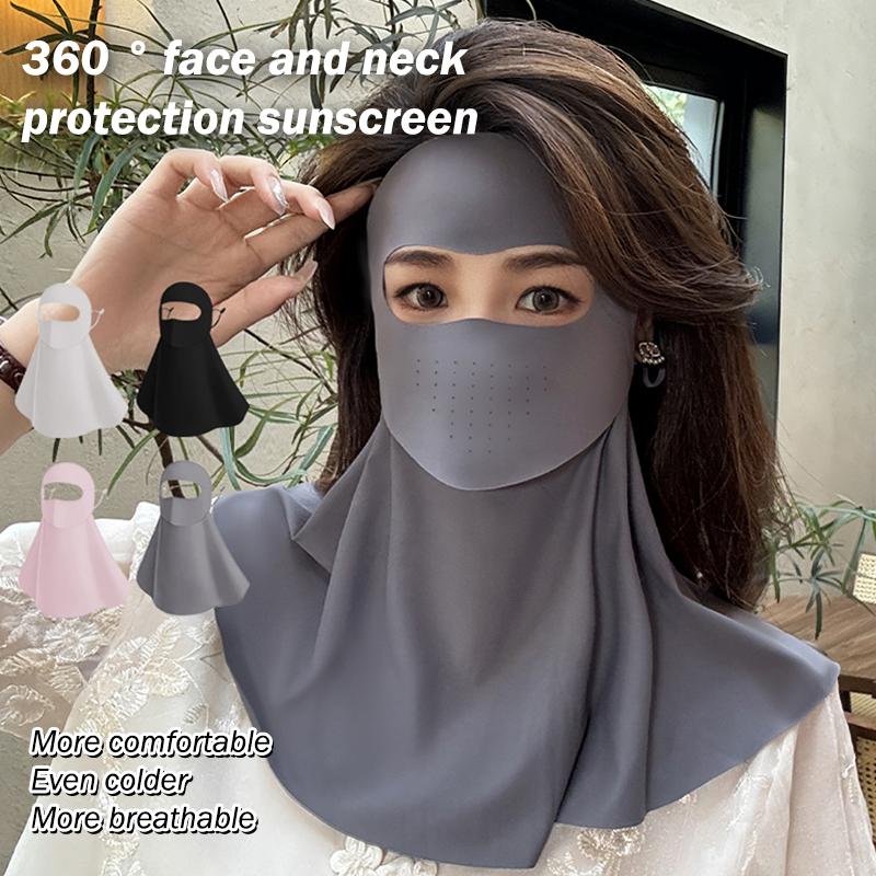 Summer Ice Silk Face Gini Full - Sports Mask Breathable review and price